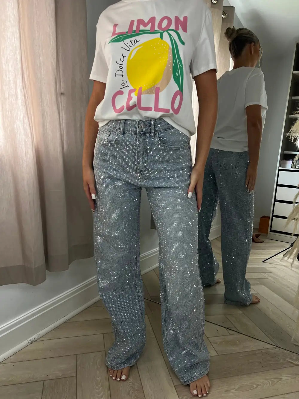 Kaliwo™- Jeans diamantato